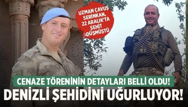 Denizli Şehidini Uğurluyor 