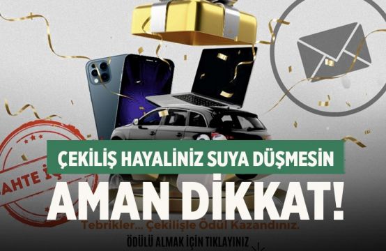 Denizli polisi uyardı; 'Çekiliş dolandırıcılığına dikkat!'